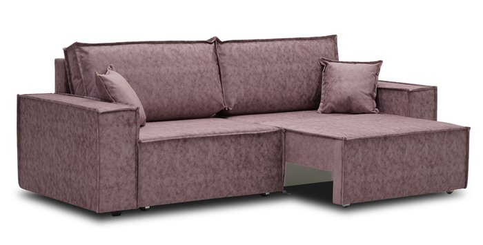 Диван-кровать Фабио розового цвета - лучшие Прямые диваны в INMYROOM