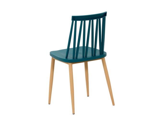 Стул Zig Zag бирюзового цвета - лучшие Обеденные стулья в INMYROOM