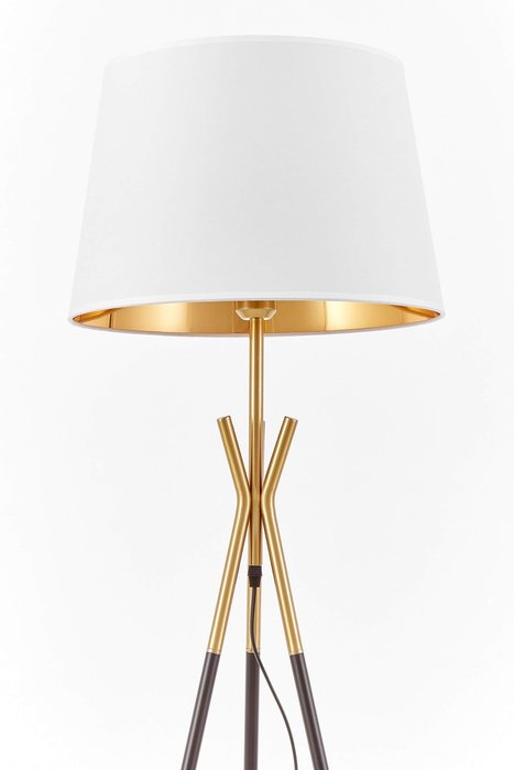 Торшер Lumina Deco Merino LDF 3120 WT+MD - лучшие Торшеры в INMYROOM