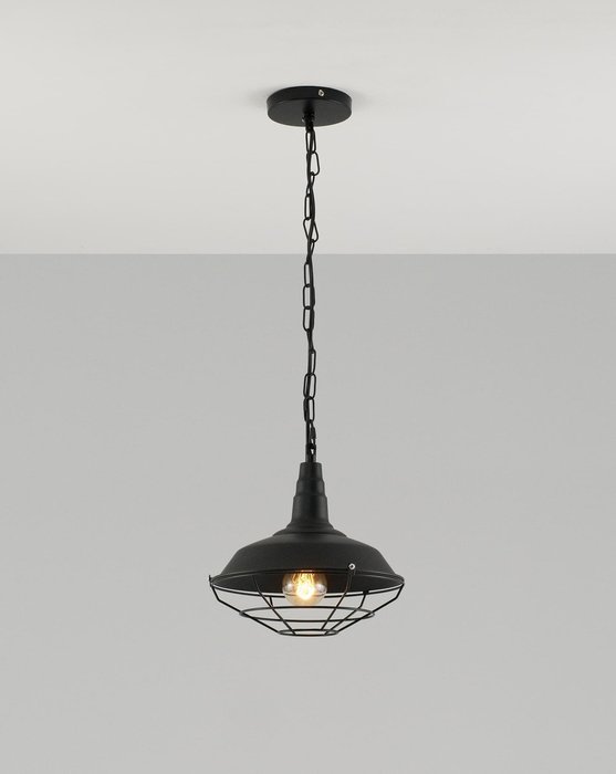 Подвесной светильник West черного цвета - купить Подвесные светильники по цене 4690.0
