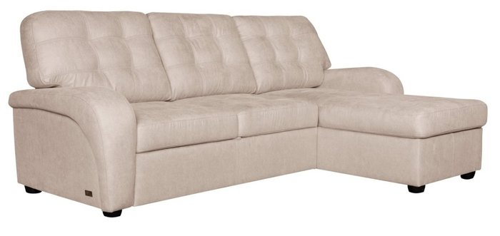 Угловой диван-кровать Сидней с канапе Fulton Cream бежевого цвета - купить Угловые диваны по цене 49404.0