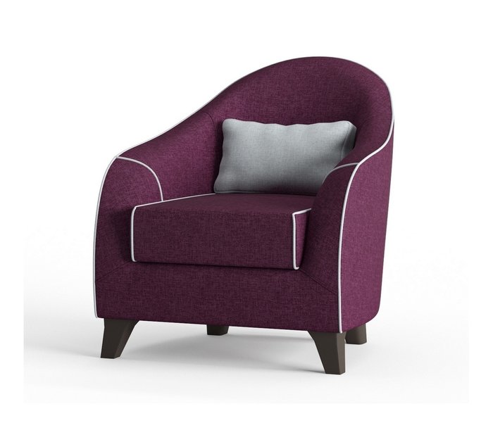 Кресло Бемоль фиолетового цвета