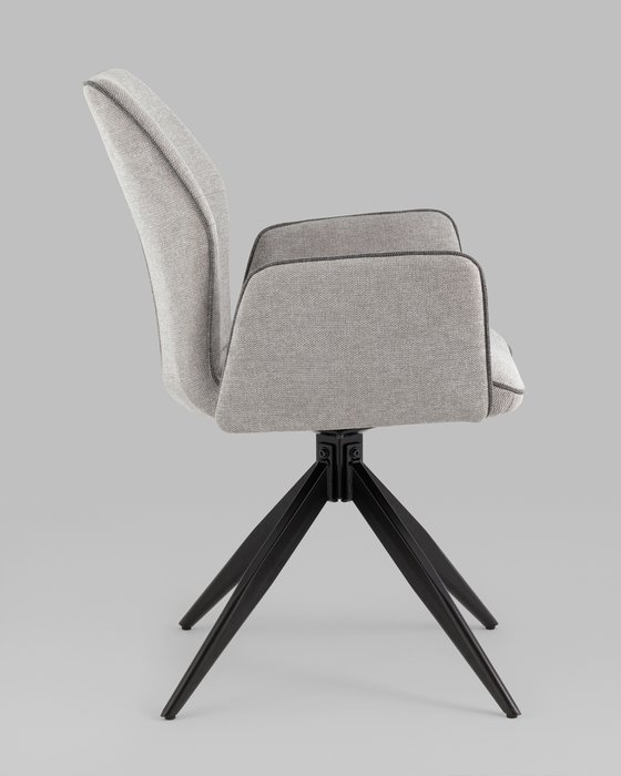 Стул обеденный Helm серого цвета - лучшие Обеденные стулья в INMYROOM