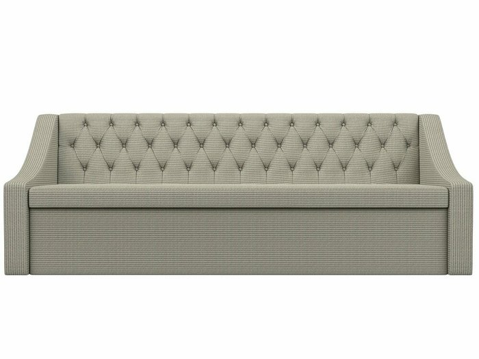 Кухонный прямой диван-кровать Мерлин светло-коричневого цвета - купить Прямые диваны по цене 35999.0