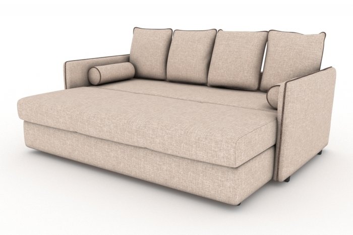 Прямой диван-кровать Cardinal бежевого цвета - купить Прямые диваны по цене 16000.0