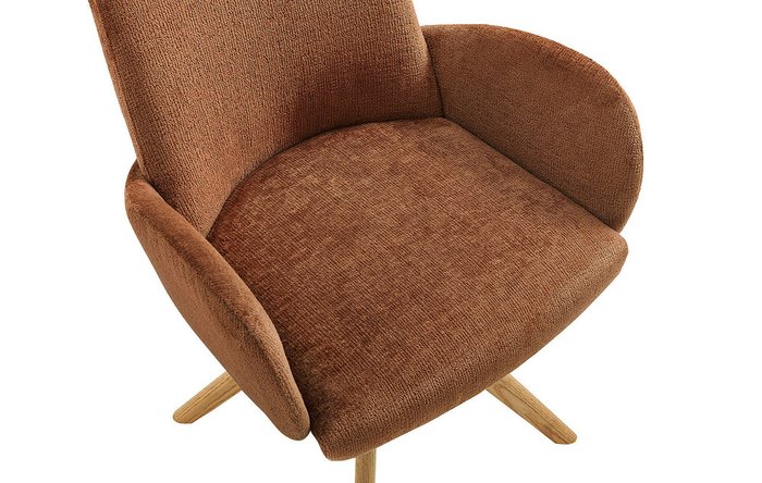 Стул Penny коричневого цвета - купить Обеденные стулья по цене 26593.0