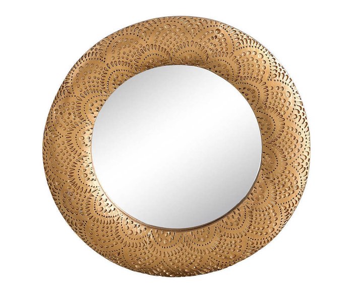 Комплект из четырех зеркал в золотой раме - купить Настенные зеркала по цене 8200.0