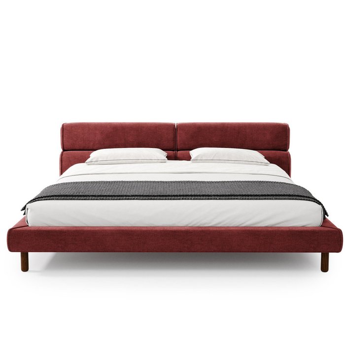 Кровать Cascade 200х200 терракотового цвета - купить Кровати для спальни по цене 119250.0