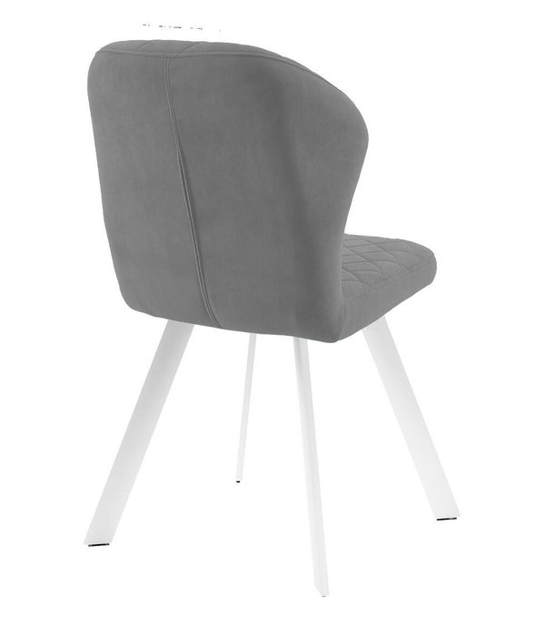 Стул DikLine 339 серого цвета - лучшие Обеденные стулья в INMYROOM