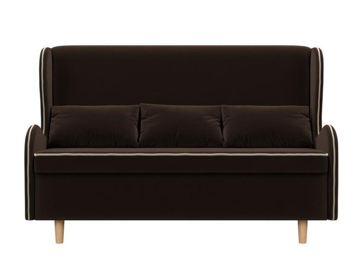 Диван Сэймон коричневого цвета - купить Прямые диваны по цене 32990.0
