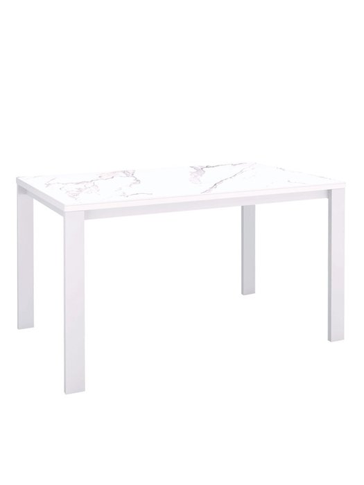 Раздвижной обеденный стол BL1300 белого цвета Раздвижной обеденный стол BL1300 белого цвета