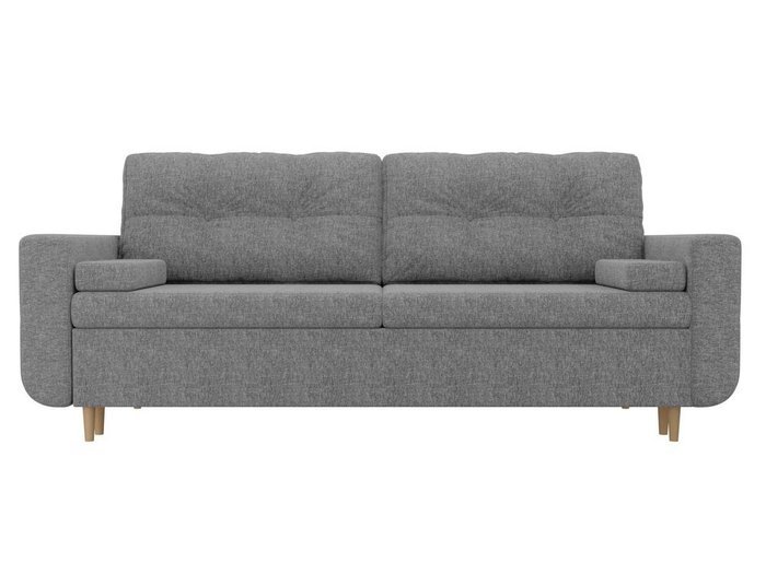 Прямой диван-кровать Кэдмон серого цвета - купить Прямые диваны по цене 39990.0