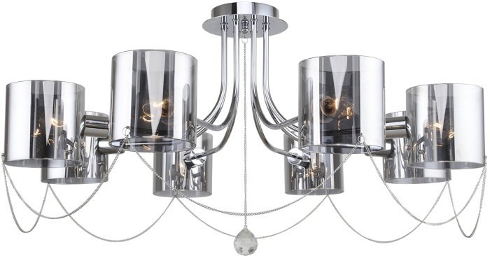 Люстра хрустальная потолочная на штанге E14*40W Escada Intense 683/8P - купить Потолочные люстры по цене 14800 Люстра хрустальная потолочная на штанге E14*40W Escada Intense 683/8P - купить Потолочные люстры по цене 14800