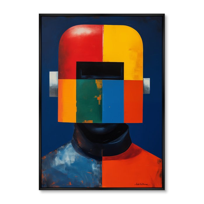 Набор из двух репродукций картин Vibe collection, Modernist Divers, 2024г. - лучшие Картины в INMYROOM