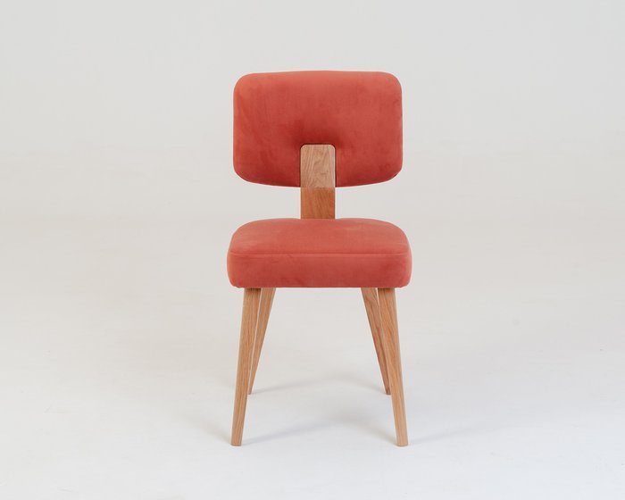Стул Монте красного цвета - лучшие Обеденные стулья в INMYROOM