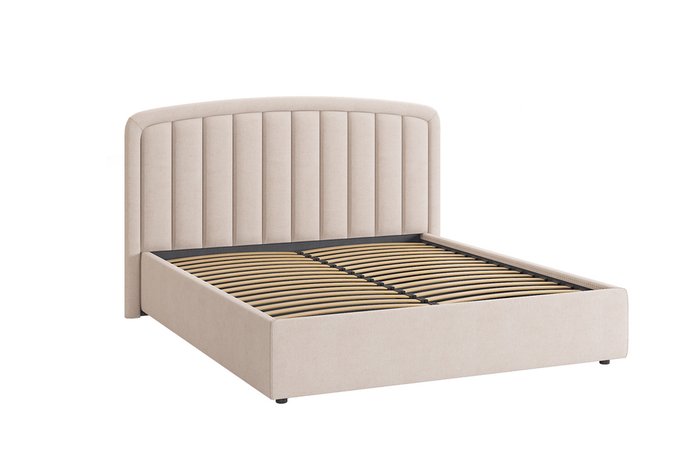 Кровать Сиена 2 160х200 кремового цвета без подъемного механизма  - купить Кровати для спальни по цене 33780.0