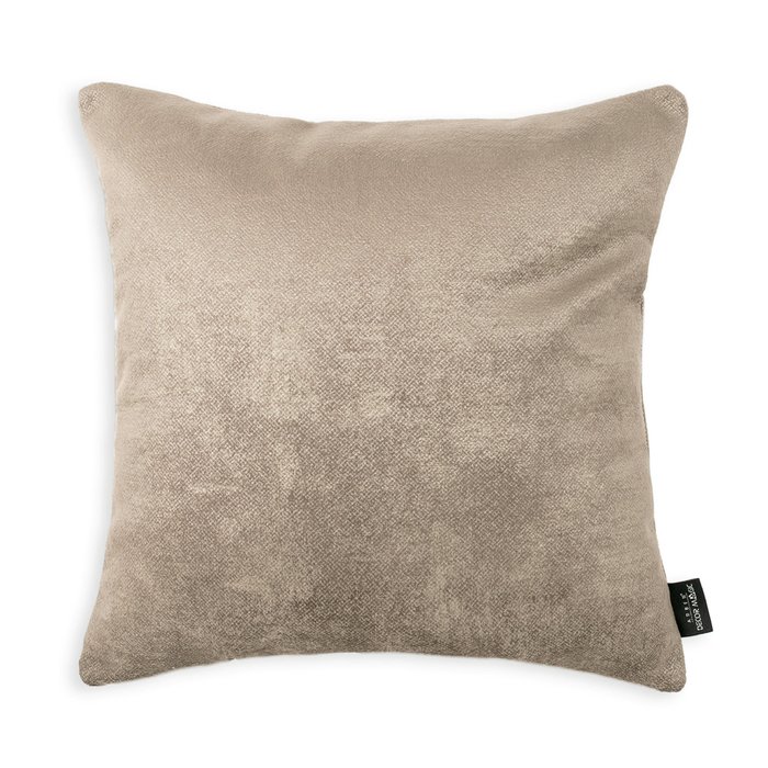 Декоративная подушка Oscar Quartz коричневого цвета