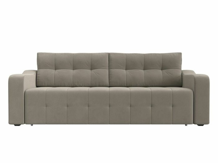Прямой диван-кровать Лиссабон бежевого цвета - купить Прямые диваны по цене 45999.0