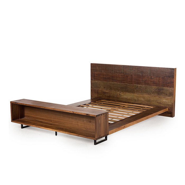 Кровать Thomas Bina Atwood Queen из массива тика 180x200 см