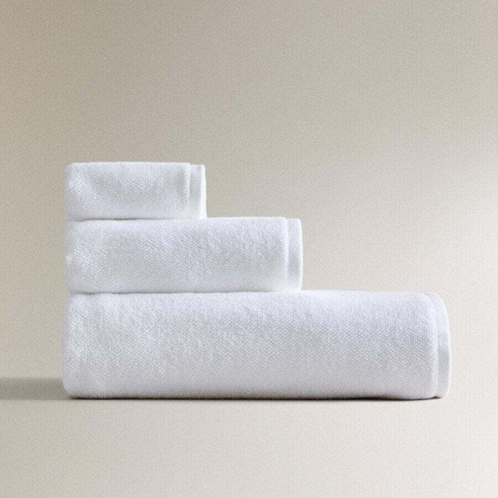 Хлопковое банное полотенце с рисовой строчкой - купить Банные полотенца по цене 7259