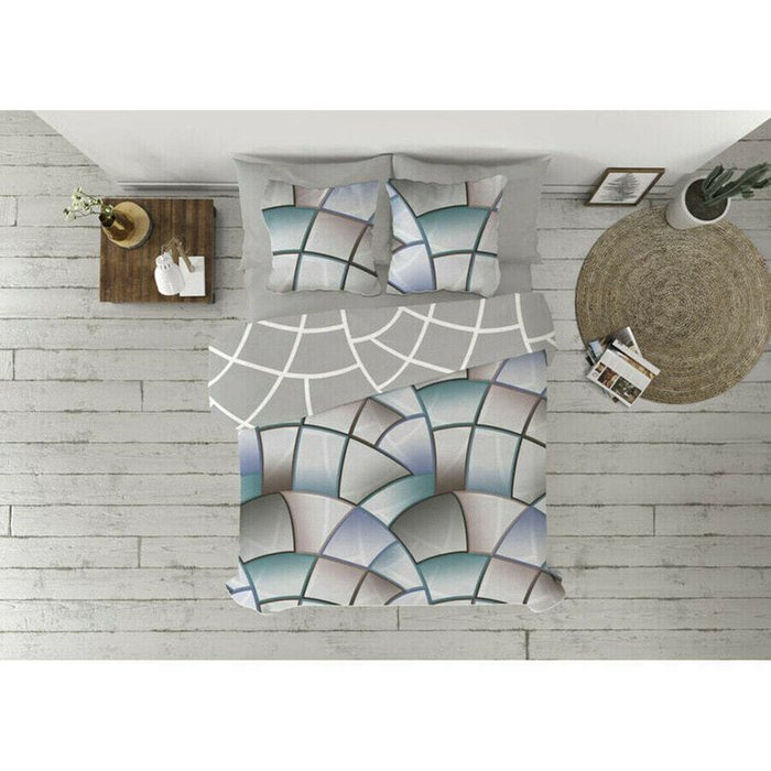 Пододеяльник Pierre Cardin Lucas Серый 144 темы 240 x 230 см - лучшие Пододеяльники в INMYROOM