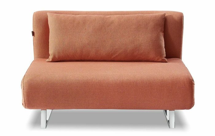 Диван-кровать Rosy оранжевого цвета - лучшие Прямые диваны в INMYROOM