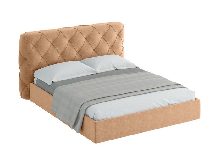 Кровать Ember бежевого цвета 180х200