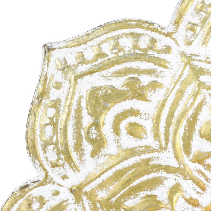 Набор из двух настенных декоров бело-золотого цвета - купить Декор стен по цене 15600.0