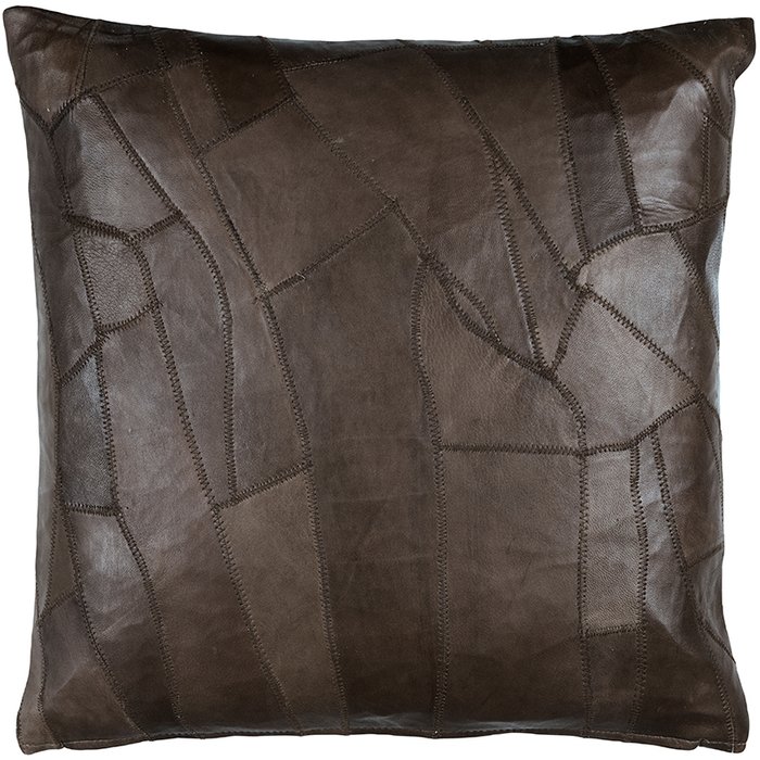 Декоративная подушка Kiran темно-коричневого цвета