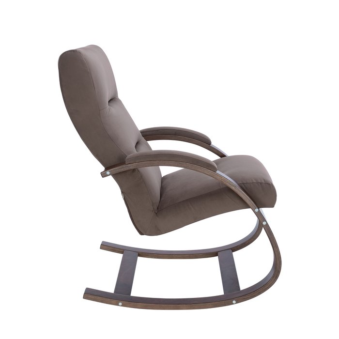 Кресло Милано коричневого цвета  - лучшие Интерьерные кресла в INMYROOM