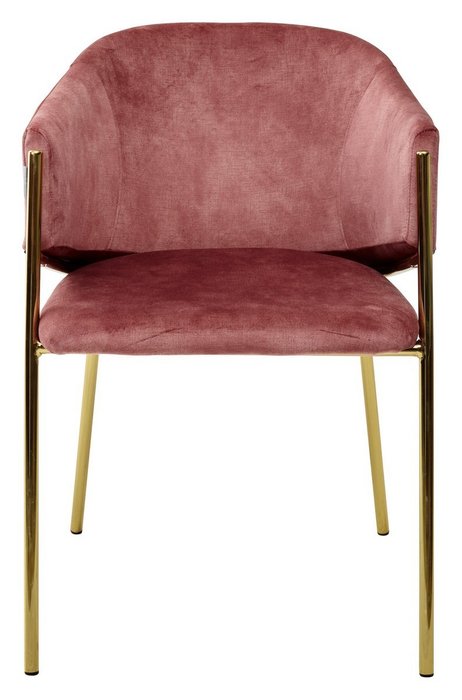Стул Dill розового цвета - лучшие Обеденные стулья в INMYROOM