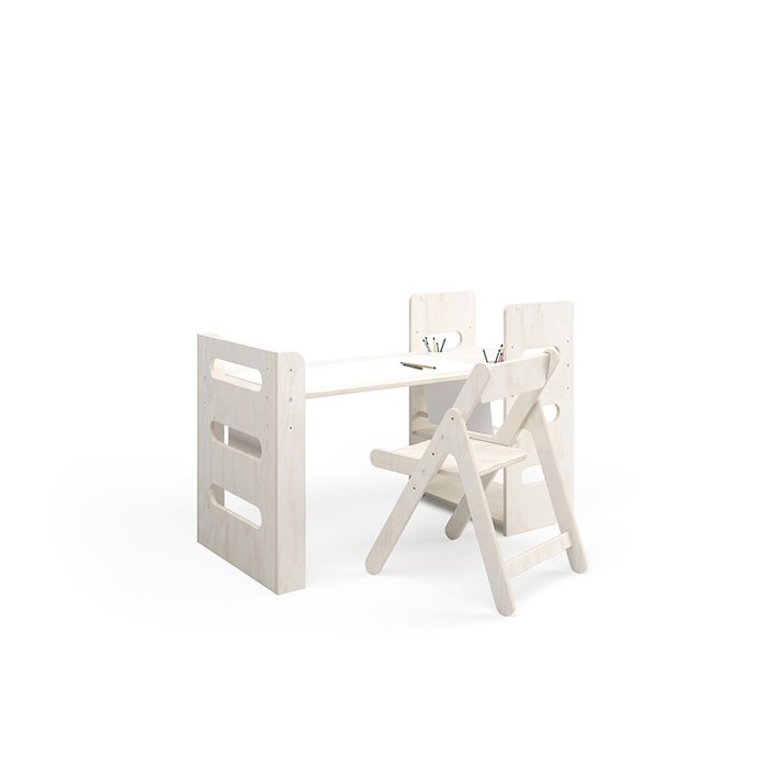 Стол для творчества Mode O цвета натуральное дерево - лучшие Детские столы в INMYROOM