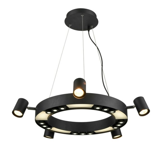 Подвесной светильник Octopus черного цвета - купить Подвесные люстры по цене 22986.0