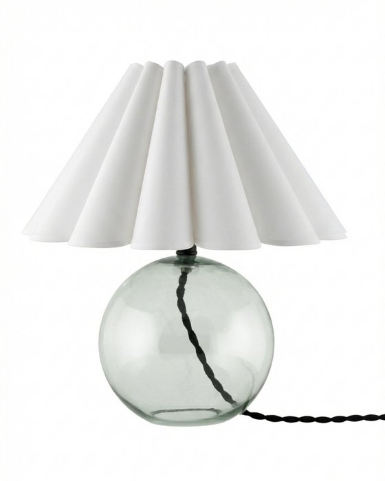 Светло-зеленая лампа "Джудит" - купить Настольные лампы по цене 7900