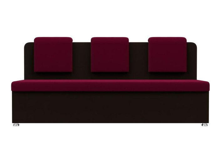 Диван Маккон красно-коричневого цвета - купить Прямые диваны по цене 22999.0