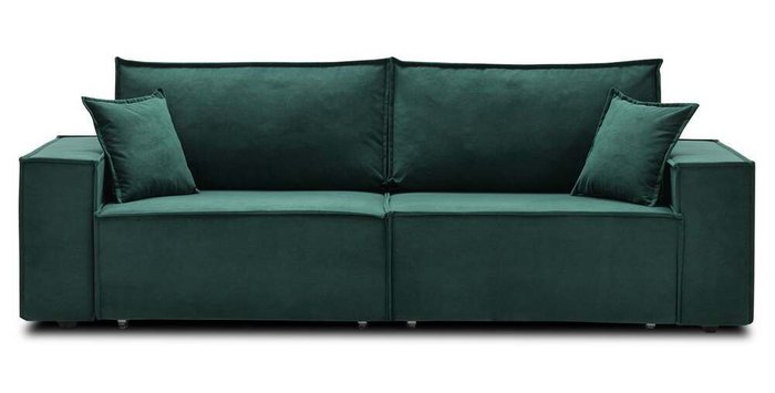 Диван-кровать Фабио зеленого цвета - купить Прямые диваны по цене 45500.0