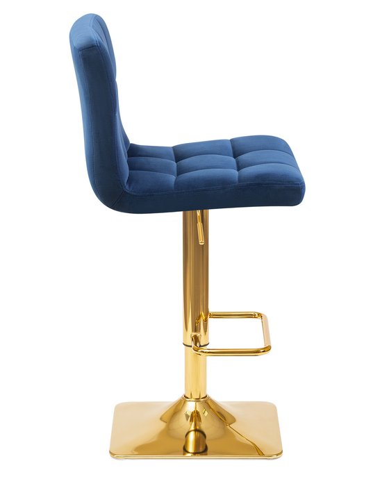 Стул барный Goldie синего цвета - лучшие Барные стулья в INMYROOM