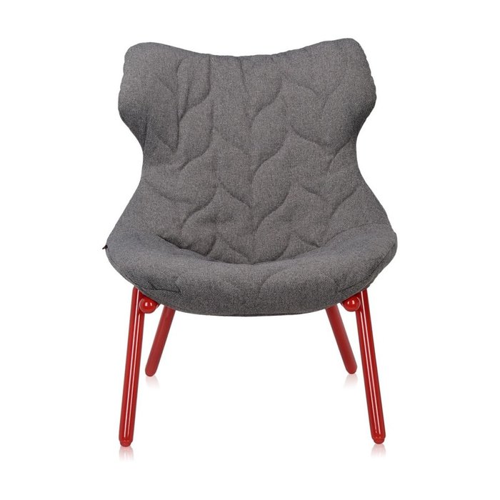 Кресло Foliage серого цвета - купить Интерьерные кресла по цене 205103.0
