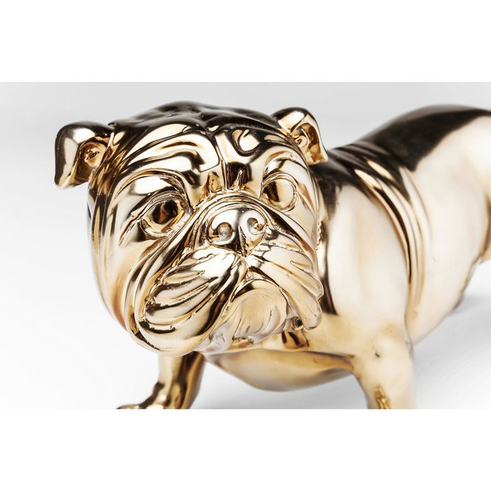 Статуэтка Bulldogзолотого цвета - купить Фигуры и статуэтки по цене 14380.0