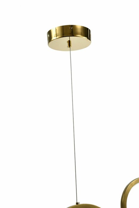 Подвесная люстра Osty золотого цвета - купить Подвесные люстры по цене 48500.0