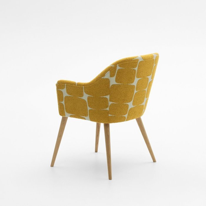 Стул с подлокотниками Loft L02 Premium желтого цвета - купить Обеденные стулья по цене 32000 Стул с подлокотниками Loft L02 Premium желтого цвета - купить Обеденные стулья по цене 32000