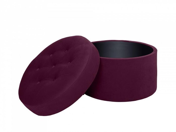 Пуф Barrel пурпурного цвета - купить Пуфы по цене 10800.0