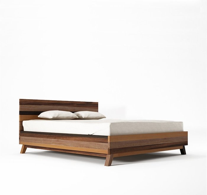Кровать Karpenter "Bedford King"из массива тика 180x200  - купить Кровати для спальни по цене 101230.0