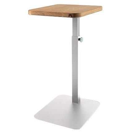 Приставной журнальный стол с регулируемой высотой Bend коричневого цвета - купить Журнальные столики по цене 30300.0