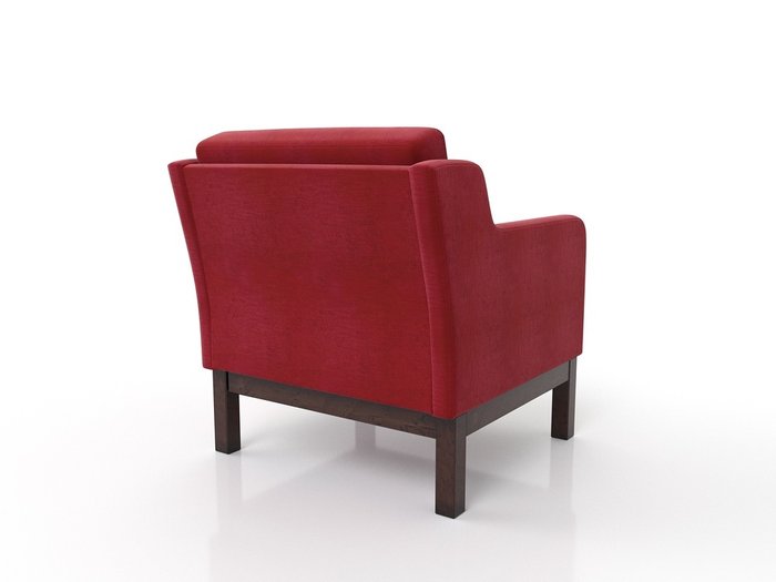 Кресло Айверс красного цвета - купить Интерьерные кресла по цене 21990.0