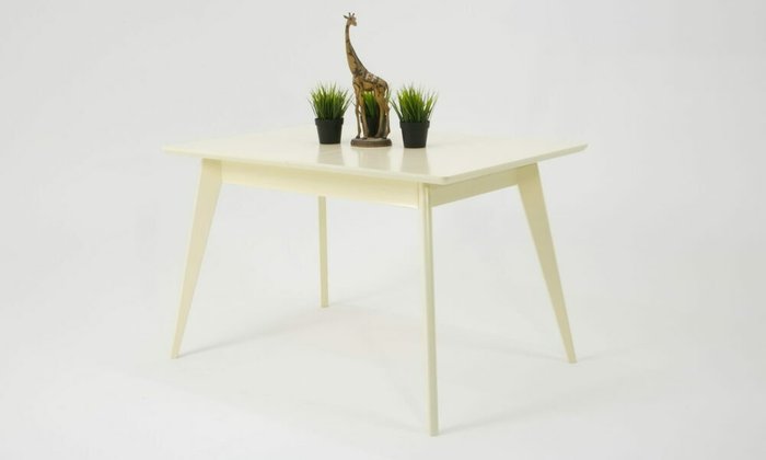 Стол обеденный раздвижной Сканди цвета слоновая кость - лучшие Обеденные столы в INMYROOM
