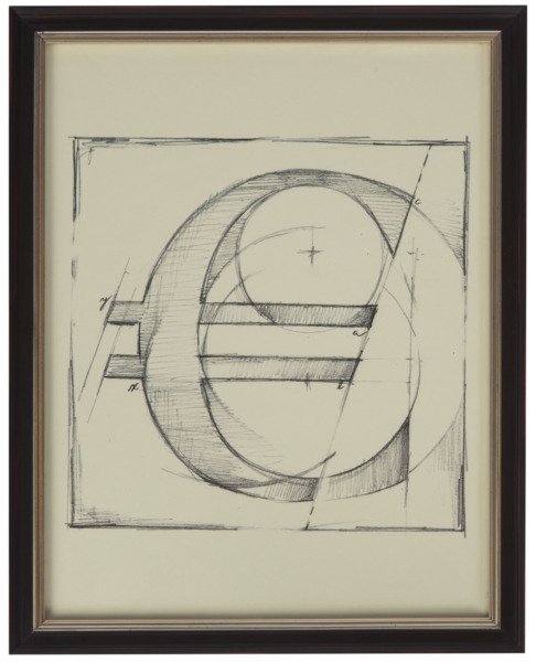 Постер в раме "Drafting Symbols" Постер в раме "Drafting Symbols"