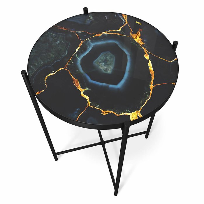 Столик кофейный Cosmic черного цвета - лучшие Кофейные столики в INMYROOM