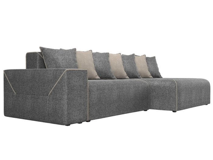 Угловой диван-кровать Кёльн серого цвета правый угол - лучшие Угловые диваны в INMYROOM