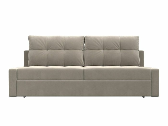 Прямой диван-кровать Мартин бежевого цвета - купить Прямые диваны по цене 39999.0